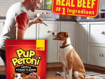 Amazon Prime Day: Pup-Peroni Triple Steak Flavored Dog Treats, 22.5 Oz as low as $5.37 After Coupon (Reg. $10.79) + Free Shipping – 10K+ FAB Ratings!
