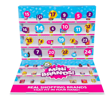 5 Surprise Mini Brands Advent Calendar only $20 (Reg. $40!)