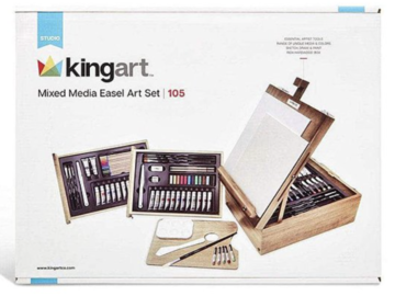 *HOT* KingArt 105-Piece Mixed Media Art Kit for $39.99, plus more!