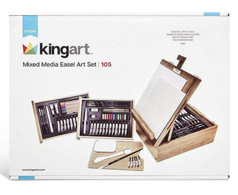 *HOT* KingArt 105-Piece Mixed Media Art Kit for $39.99, plus more!