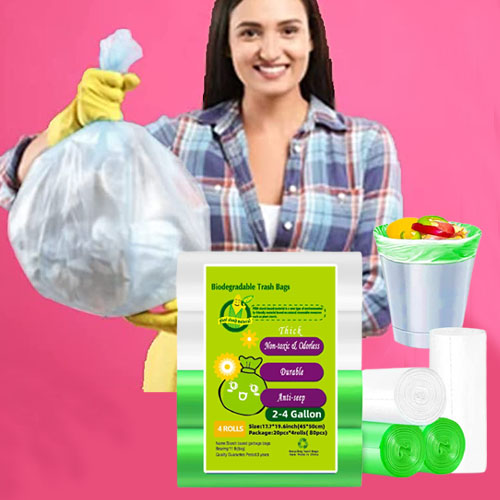 80-Pieces 2.6 Gallon Trash Bags $3.50 After Code (Reg. $11.49) – 4¢/Bag! – Biodegradable Trash Bags!