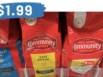 Community Coffee As Low as $1.99 at Stores Around Town