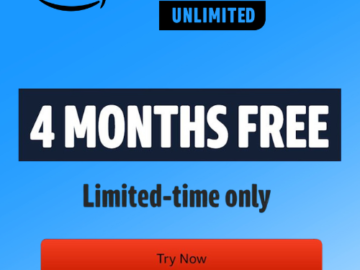 Last Chance for Prime Members to Get 4 Months of Amazon Music Unlimited for FREE!
