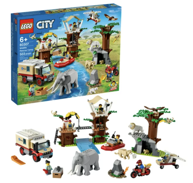 LEGO City Wildlife Rescue Camp Set for just $75 shipped! (Reg. $100)