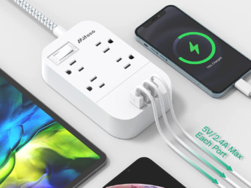 Amazon Prime Day: 10Ft Braided Extension Cord with Flat Plug $15.99 Shipped Free (Reg. $22.99) – FAB Ratings!