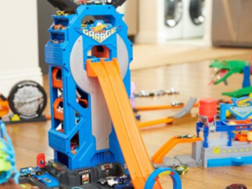 Hot Wheels Mega Garage Car Vehicle Playset $29.97 (Reg. $50) – Stores More Than 35 Vehicles