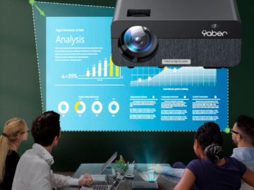 Today Only! Yaber Buffalo Pro Native 1080P Entertainment LCD Projector with Projector Screen $210 Shipped Free (Reg. $270)