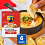 6-Pack RITZ Toasted Chips Original Crackers as low as $13.65 After Coupon (Reg. $21) + Free Shipping – $2.28/8.1 oz bag!