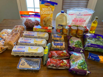 Gretchen’s $86 Grocery Shopping Trip and Weekly Menu Plan for 6