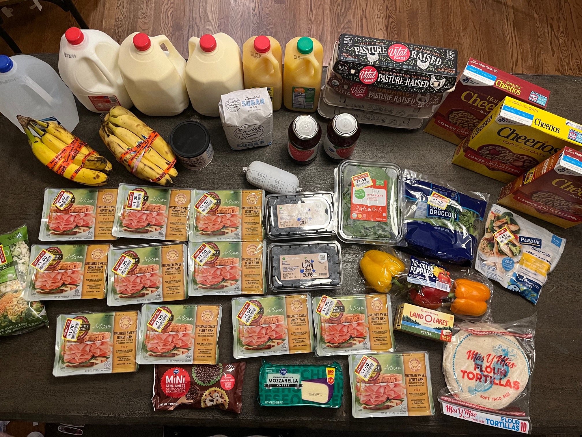 Crystal’s $29 Local Farm purchases + $69 Kroger Shopping Trip (and what we ate)