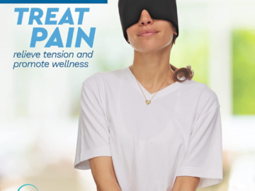 Form Fitting Migraine Relief Ice Head Wrap $16.99 (Reg. $40) – 2K+ FAB Ratings!