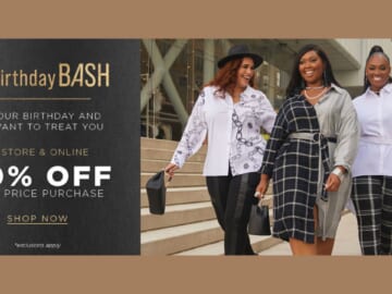 Ashley Stewart 50% off Styles for Curvy Women