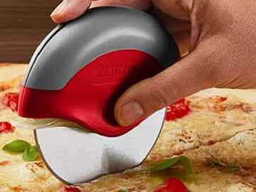 Today Only! Kitchy Pizza Cutter Wheel with Protective Blade Guard $7.96 (Reg. $20) – 35K+ FAB Ratings! No Effort Pizza Slicer!