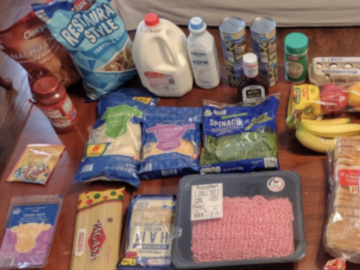 Brigette’s $112 Grocery Shopping Trip and Weekly Menu Plan for 6