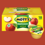 FOUR Boxes of 18-Count Mott’s Applesauce Cups as low as $4.47 EACH Box After Coupon (Reg. $18.33) + Free Shipping! 25¢/ 4 Oz Cup + Buy 4, Save 5%