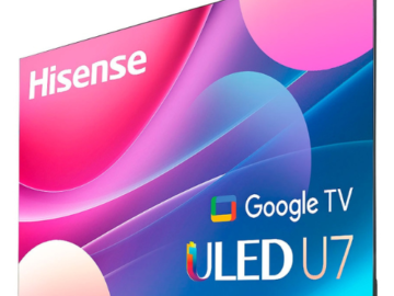 Today Only! Hisense 55″ Class U7H Series Quantum ULED 4K UHD Smart Google TV $549.99 Shipped Free (Reg. $999.99)