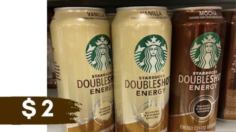 $2 Starbucks Doubleshot, Tripleshot, or Nitro Cold Brew | Publix Deal