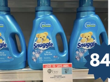 84¢ Snuggle Fabric Softener (reg. $6.69) | Publix Deal Ends Tomorrow