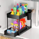 2 Tier Under Sink Organizer $12.99 After Code & Coupon (Reg. $26) + Free Shipping