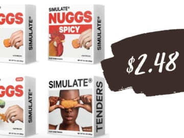 Get Simulate Nuggs Plant-Based Chicken Nuggets for $2.48