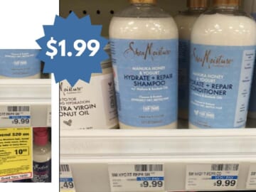$1.99 Shea Moisture Hair Care at CVS (reg. $9.99)