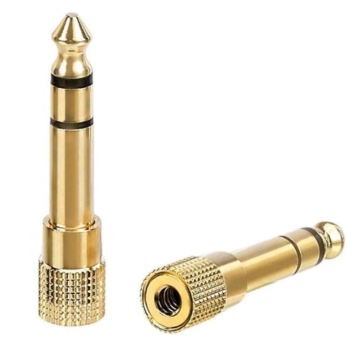 5-Pack Amazon Basics Gold Plated Stereo Headphone Adapter $2.20 (Reg. $8.16) – 44¢/adapter!