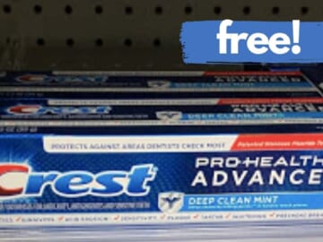 FREE Crest Toothpaste at Walgreens This Week
