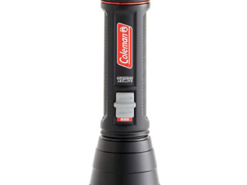 Coleman Battery Guard 325-Lumen LED Flashlight, 250M $6.45 (Reg. $16) – FAB Ratings!