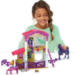 33-Piece Winner’s Stable Camp Clover Barn Playset $8.40 (Reg. $13) – Comes with Doll & Horse! FAB Holiday Gift for Kids!