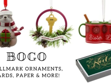 Hallmark Holiday Stock-Up | BOGO Ornament, Boxed Cards & More