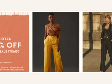 40% off Clothing, Home & Beauty at Anthropologie