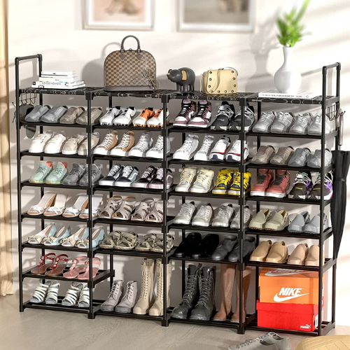 8-Tier Shoe Storage Organizer $38.99 After Code (Reg. $69.99) + Free Shipping – Holds 52-60 Pair Shoes and Boots!