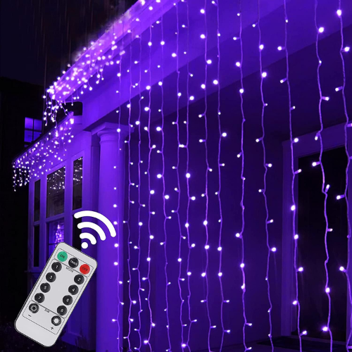300-LED Curtain String Lights with Remote Control Timer $10.99 After Code (Reg. $21.99) – FAB Ratings!