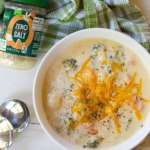 Save On New Knorr Zero Salt Chicken Bouillon & Try My Broccoli Cheese Soup