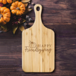 Friendsgiving Small Handled Serving Board only $12.99 shipped!