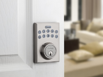 Contemporary Electronic Keypad Deadbolt, Satin Nickel $45.87 Shipped Free (Reg. $99.87) – FAB Ratings! 13K+ 4.5/5 Stars!