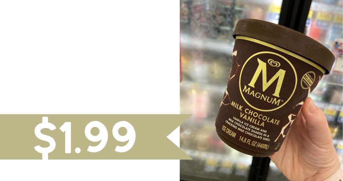 $1.99 Magnum Ice Cream Pints | Kroger Mega Deal