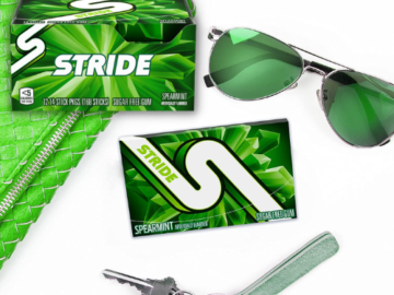 168-Piece Stride Spearmint Sugar Free Gum as low as $9.93 Shipped Free (Reg. $15) – 1K+ FAB Ratings! 6¢/Gum!