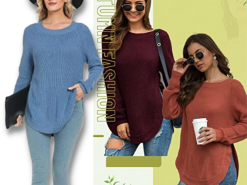 Stay Warm And Stylish With These Super Soft Sweaters for Women as low as $13.49 After Code + Coupon (Reg. $32.99) – FAB Gift Idea!