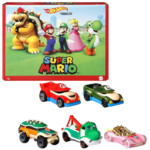5-Pack Hot Wheels Super Mario Character Car Toys $11.99 After Coupon (Reg. $23) – $2.40 Each! LOWEST PRICE! Holiday Gift for Kids!