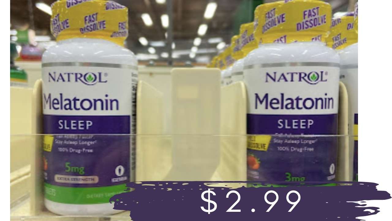 $5.29 Natrol Melatonin at the Publix Extra Savings Event
