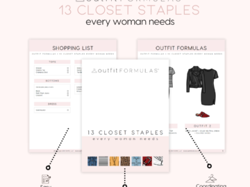 free closet staples outfit guide