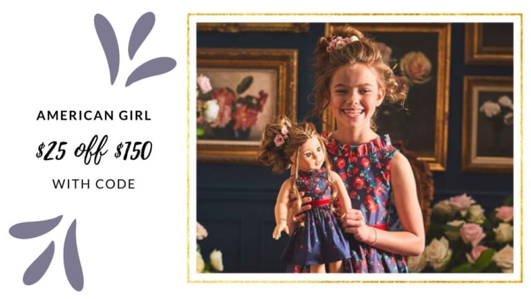 American Girl | $25 off when you spend $150