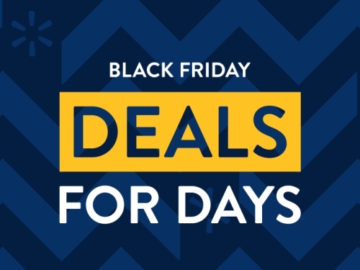 Walmart’s First Black Friday Event Starts November 7th! Check Out These Hot Deals!