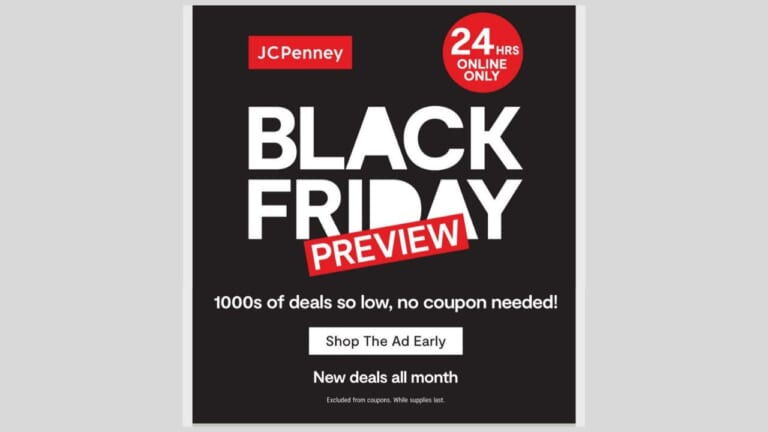 JCPenney | 24 Hour Black Friday Sale