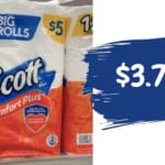 $3.75 Scott ComfortPlus Bath Tissue at Walgreens
