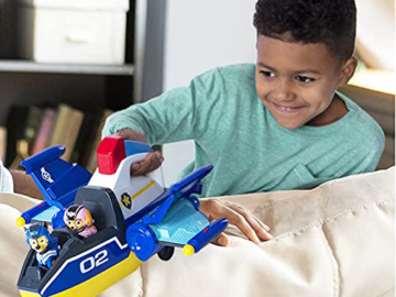 PAW Patrol Jet to the Rescue Transforming Spiral Rescue Jet $8.99 (Reg. $40) – FAB Ratings! – with Lights and Sounds, Amazon Exclusive!