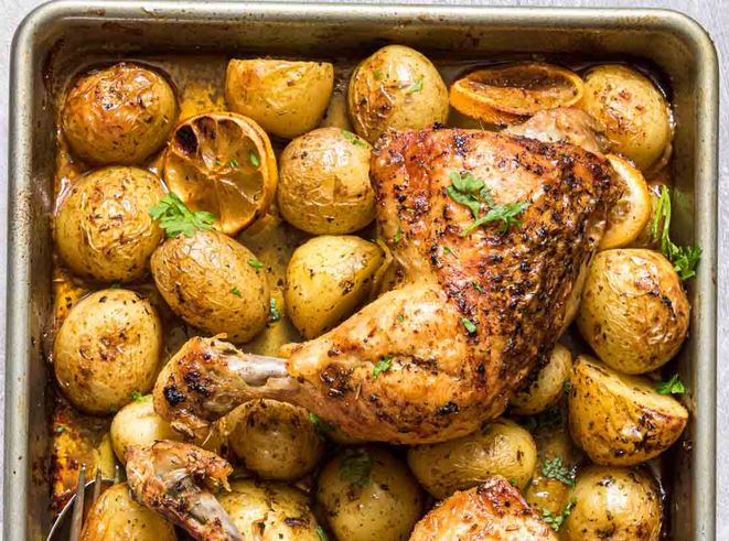 chicken leg quarters