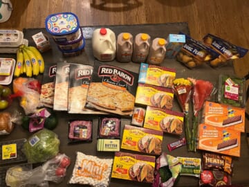 Crystal’s $109 Grocery Purchases