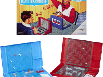 Battleship Game Retro Series 1967 Edition Board Game $8.71 After Coupon (Reg. $24) – LOWEST PRICE! Great Gift Idea!